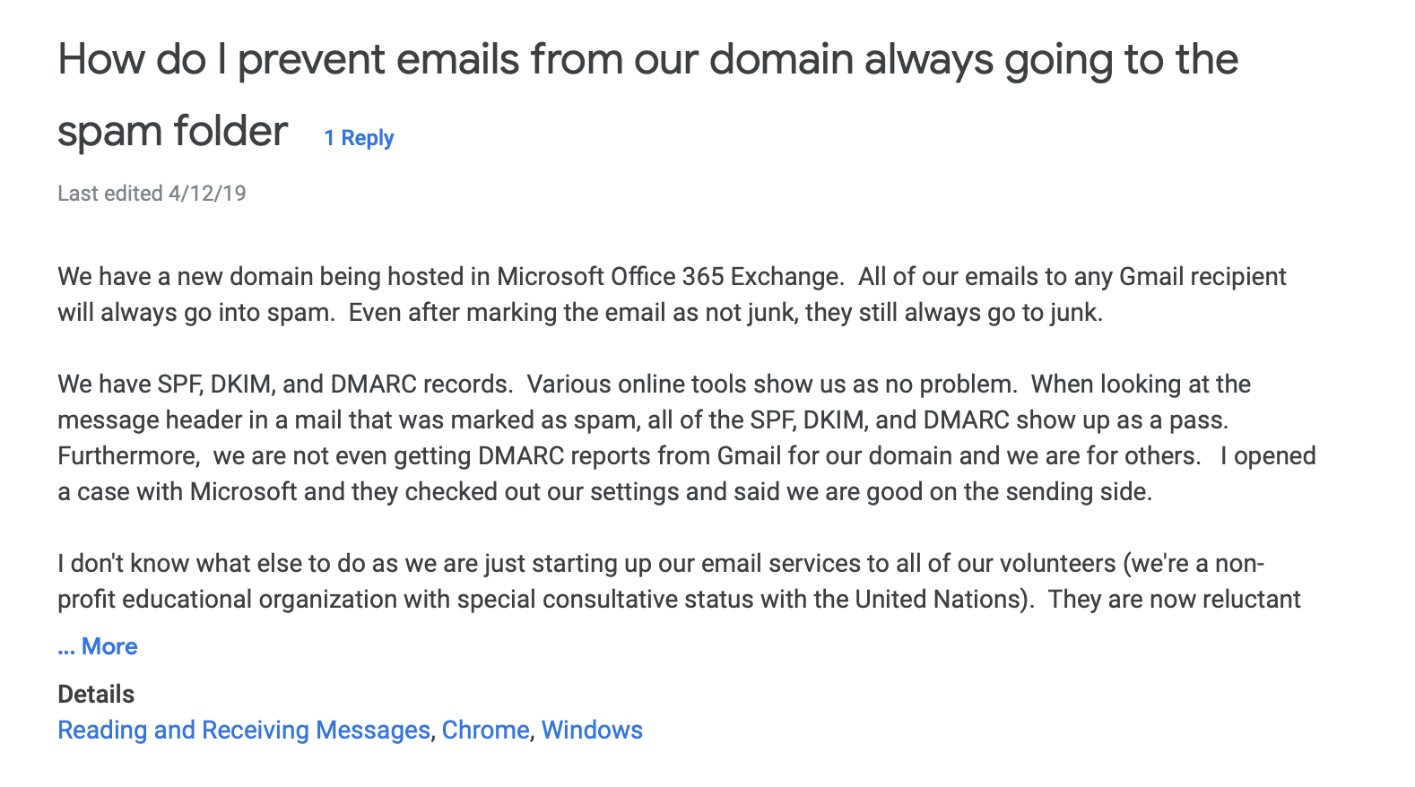 gmail被歸類垃圾信